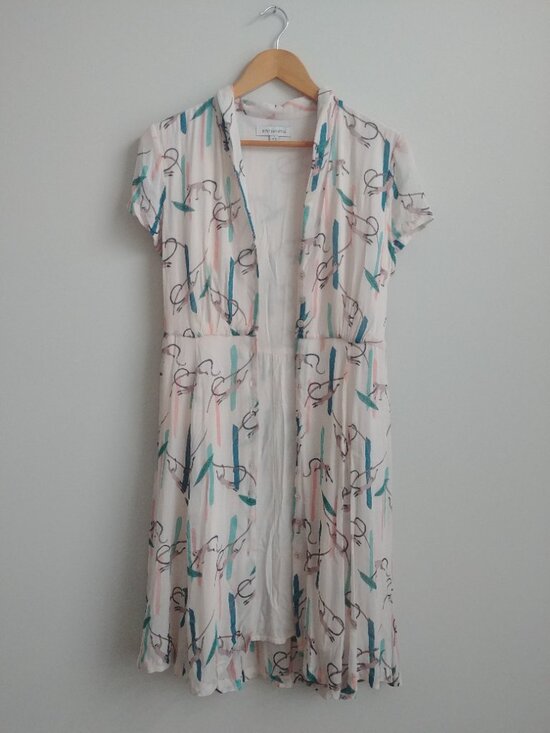 Emily And Fin Dresses & Skirts - Emily and Fin swinging monkeys button down dress Small
